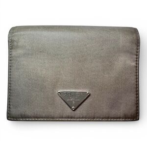 Prada Gray Bifold wallet